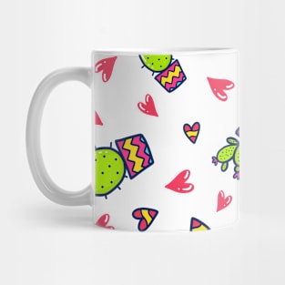 Cactus Love - Doodle Mug